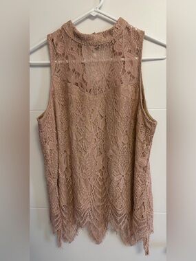 love, Fire: Women’s Sleeveless Blouse (ptp approx 19in) Size Large